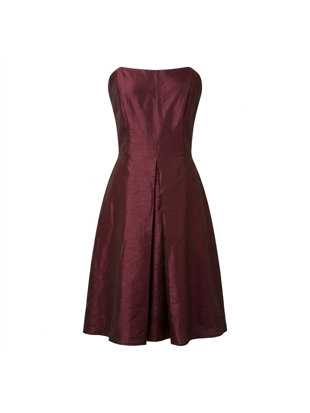 After Six Iridescent Taffeta Dress Plum Raisin Size 12